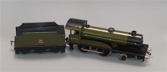 A boxed Bassett-Lowke Prince Charles locomotive and tender, o-gauge